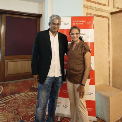 With Mr. Antony Heredia, MD and CEO of Mahindra Manulife AMC